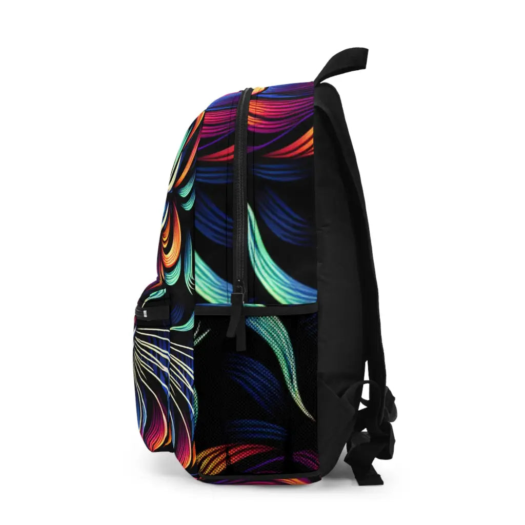 Majestic Beast in Vivid Tones Backpack One size Bags