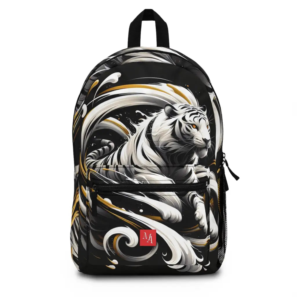 Majestic Feline Energies Backpack One size Bags
