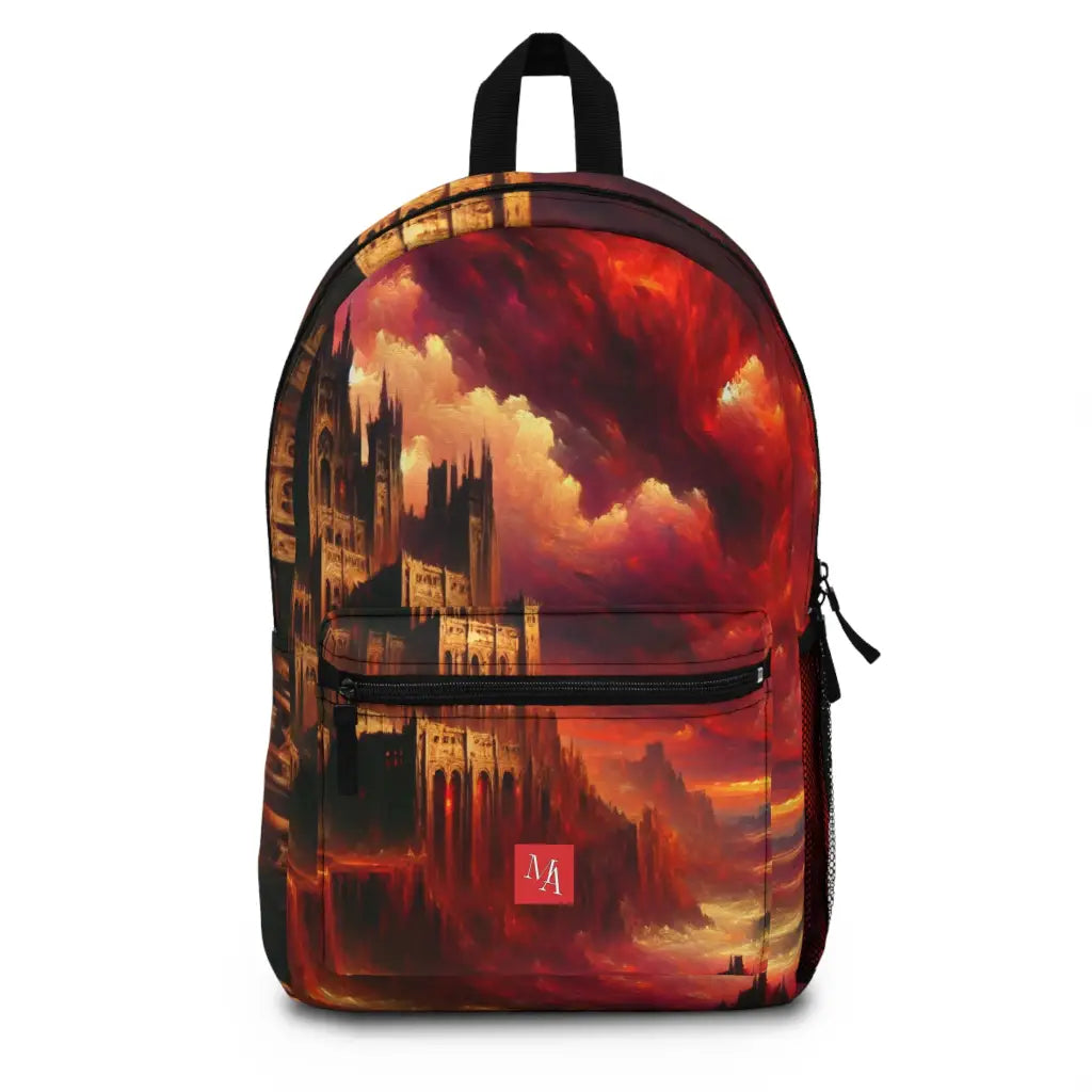 Majestic Fortress at Dusk Backpack One size Bags