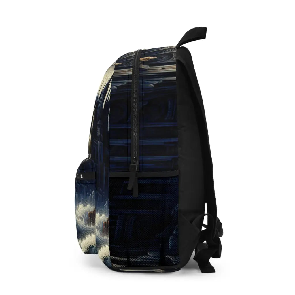 Majestic Fortress by the Sea Backpack One size Bags