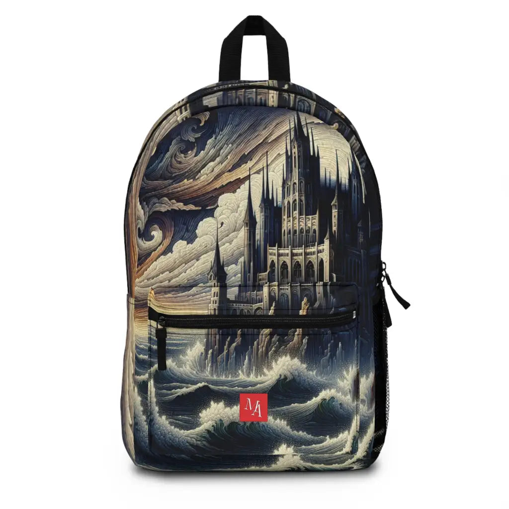 Majestic Fortress by the Sea Backpack One size Bags