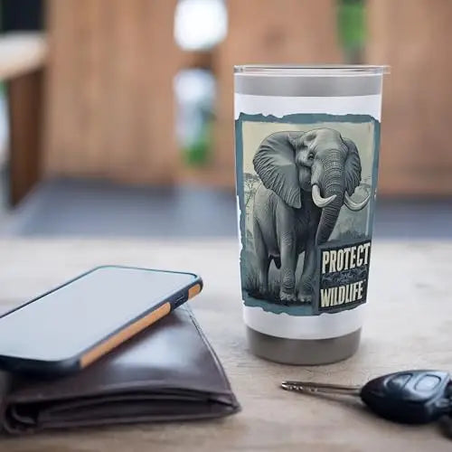 Majestic Guardian of the Wild Stainless Steel Insulated