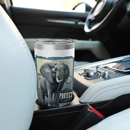 Majestic Guardian of the Wild Stainless Steel Insulated