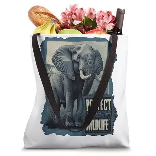 Majestic Guardian of the Wild Tote Bag Apparel