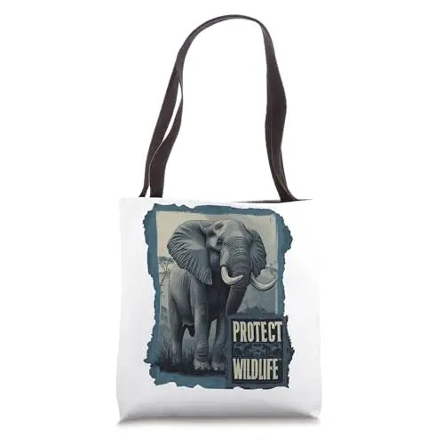 Majestic Guardian of the Wild Tote Bag Apparel