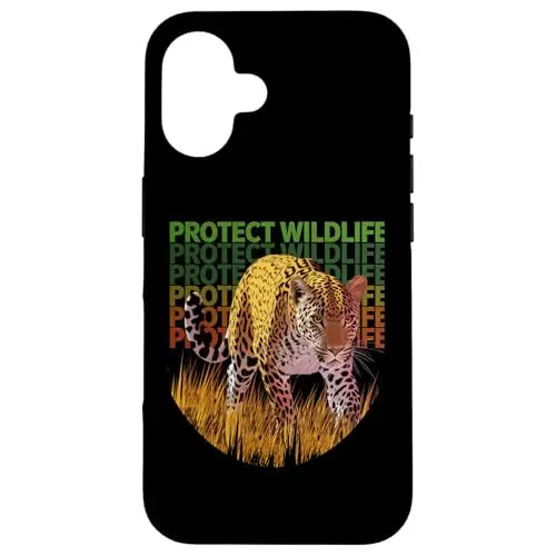 Majestic Jaguar: Guardian of the Grasslands Case (iPhone