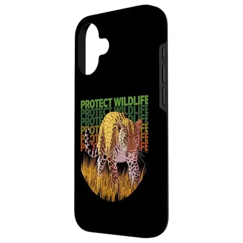 Majestic Jaguar: Guardian of the Grasslands Case (iPhone