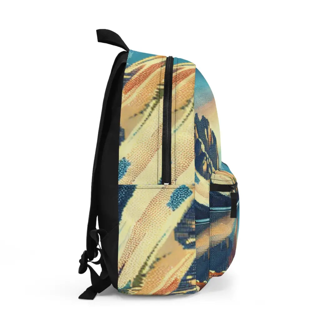 Majestic Peaks and Tranquil Waters Backpack One size Bags