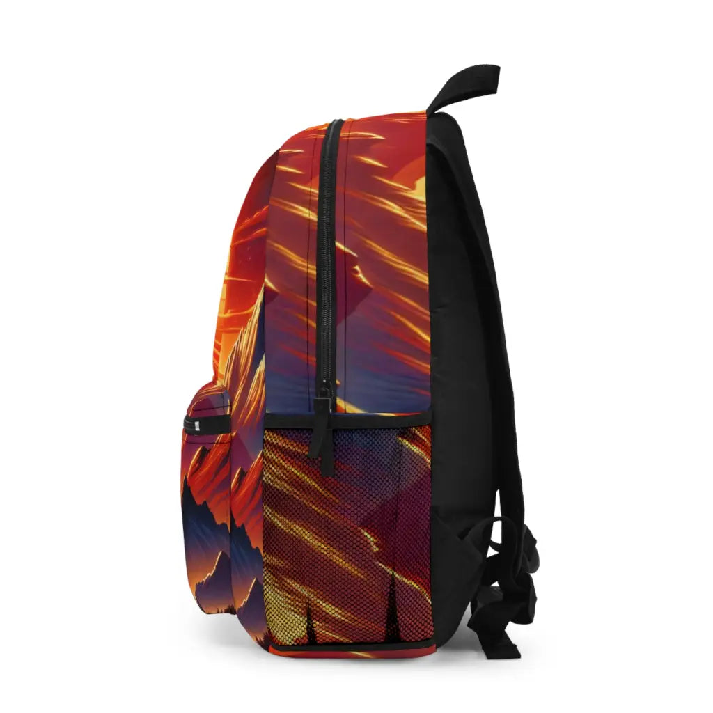 Majestic Peaks at Dawn Backpack One size Bags