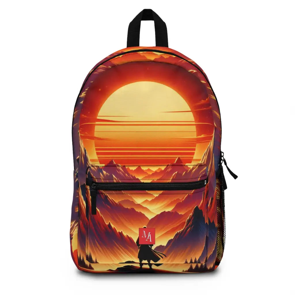 Majestic Peaks at Dawn Backpack One size Bags