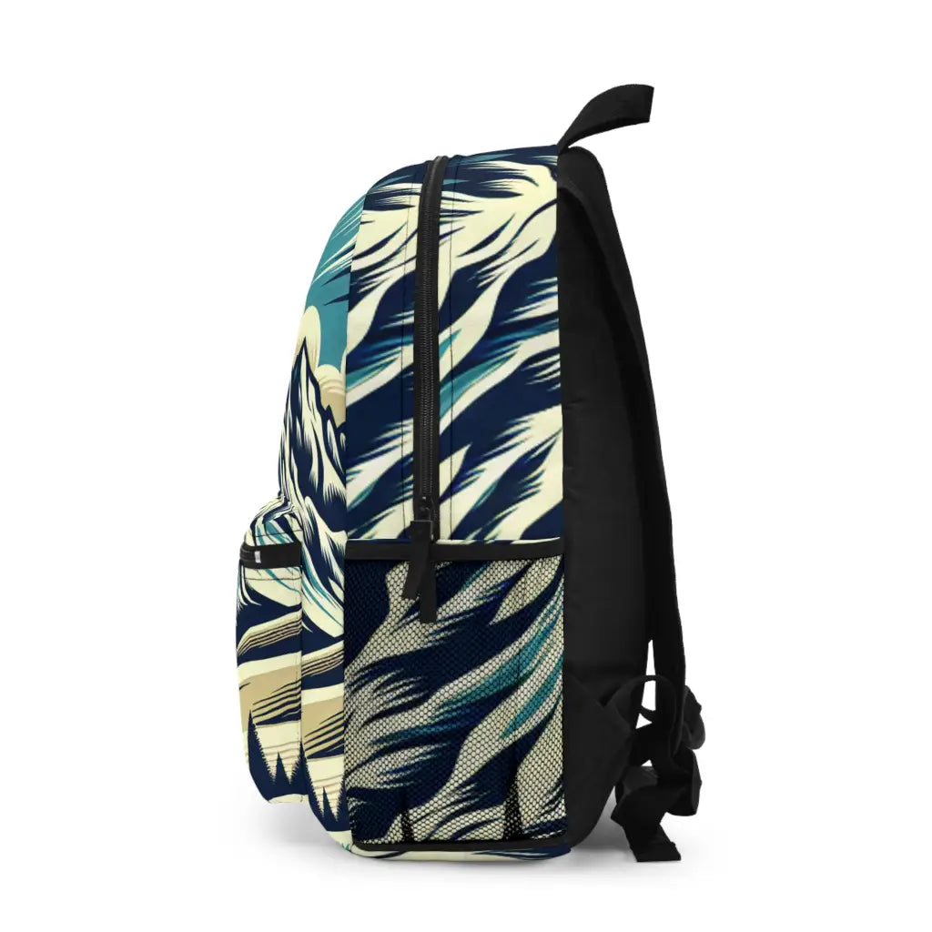Majestic Peaks in a Sea of Clouds Backpack One size Bags