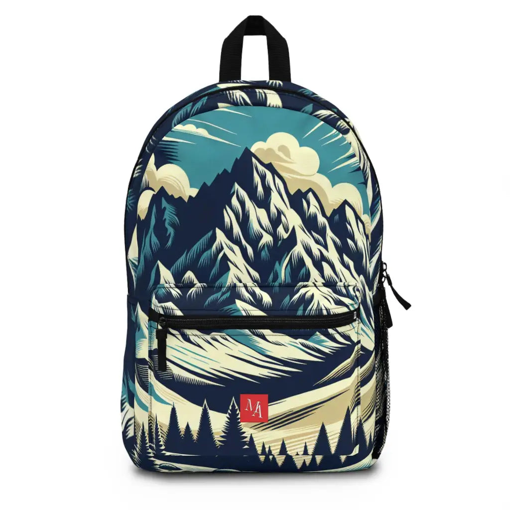 Majestic Peaks in a Sea of Clouds Backpack One size Bags