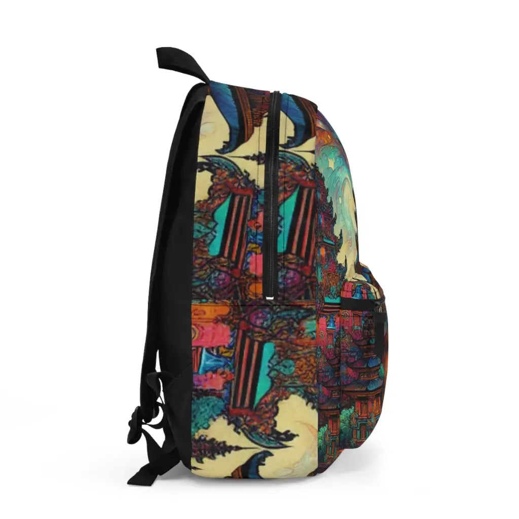 Majestic Structures Under Nebulae Backpack One size Bags