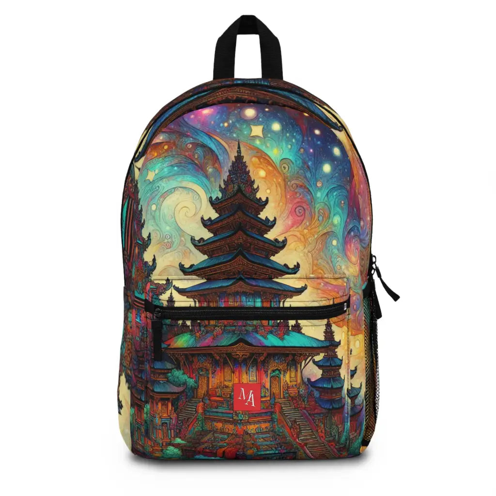 Majestic Structures Under Nebulae Backpack One size Bags