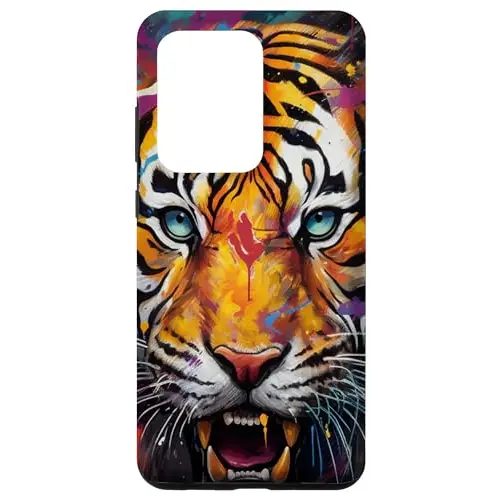 Majestic Tiger: A Vivid Predator Encounter Case (iPhone