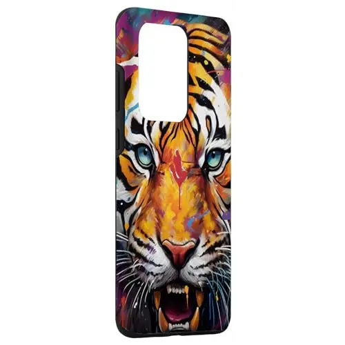 Majestic Tiger: A Vivid Predator Encounter Case (iPhone