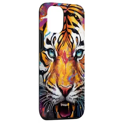Majestic Tiger: A Vivid Predator Encounter Case (iPhone