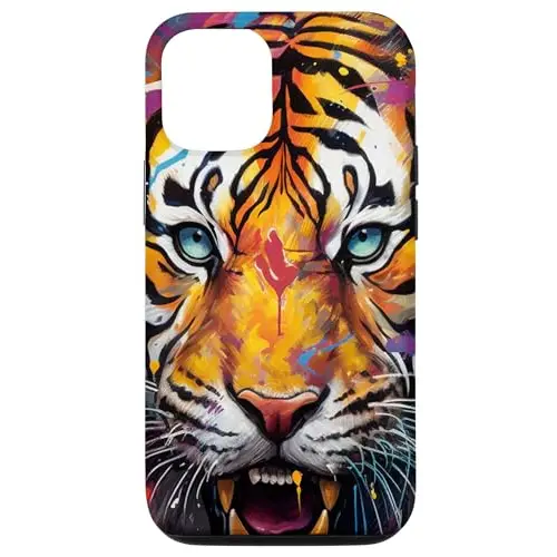 Majestic Tiger: A Vivid Predator Encounter Case (iPhone