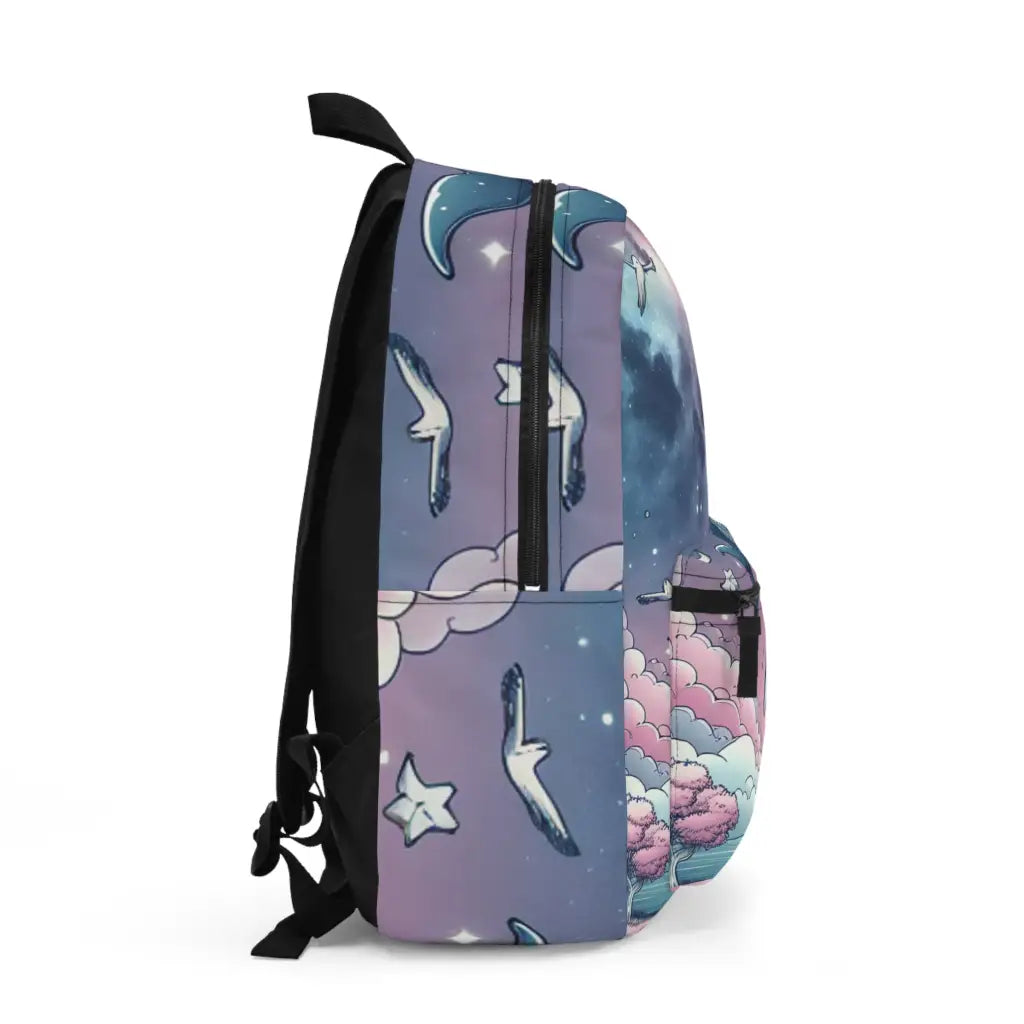 Majestic Whale Journey Backpack One size Bags