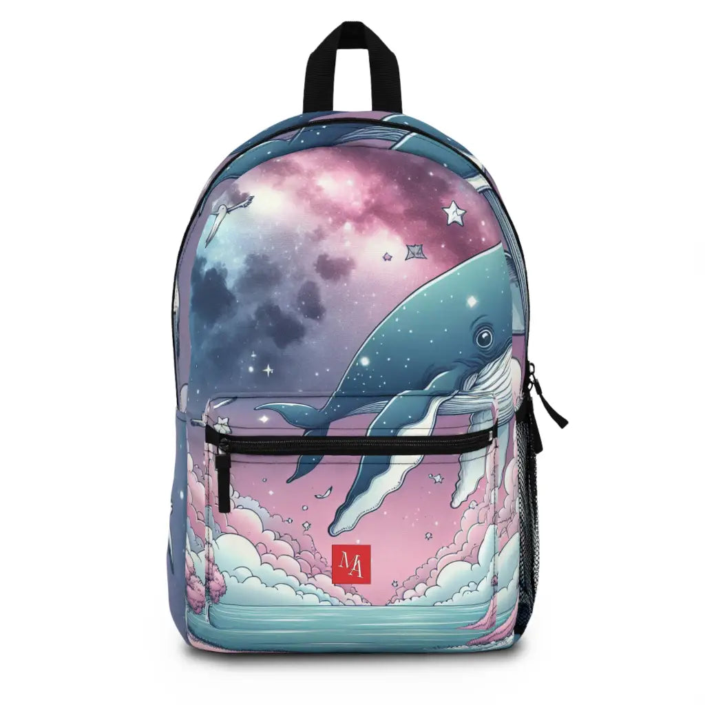 Majestic Whale Journey Backpack One size Bags
