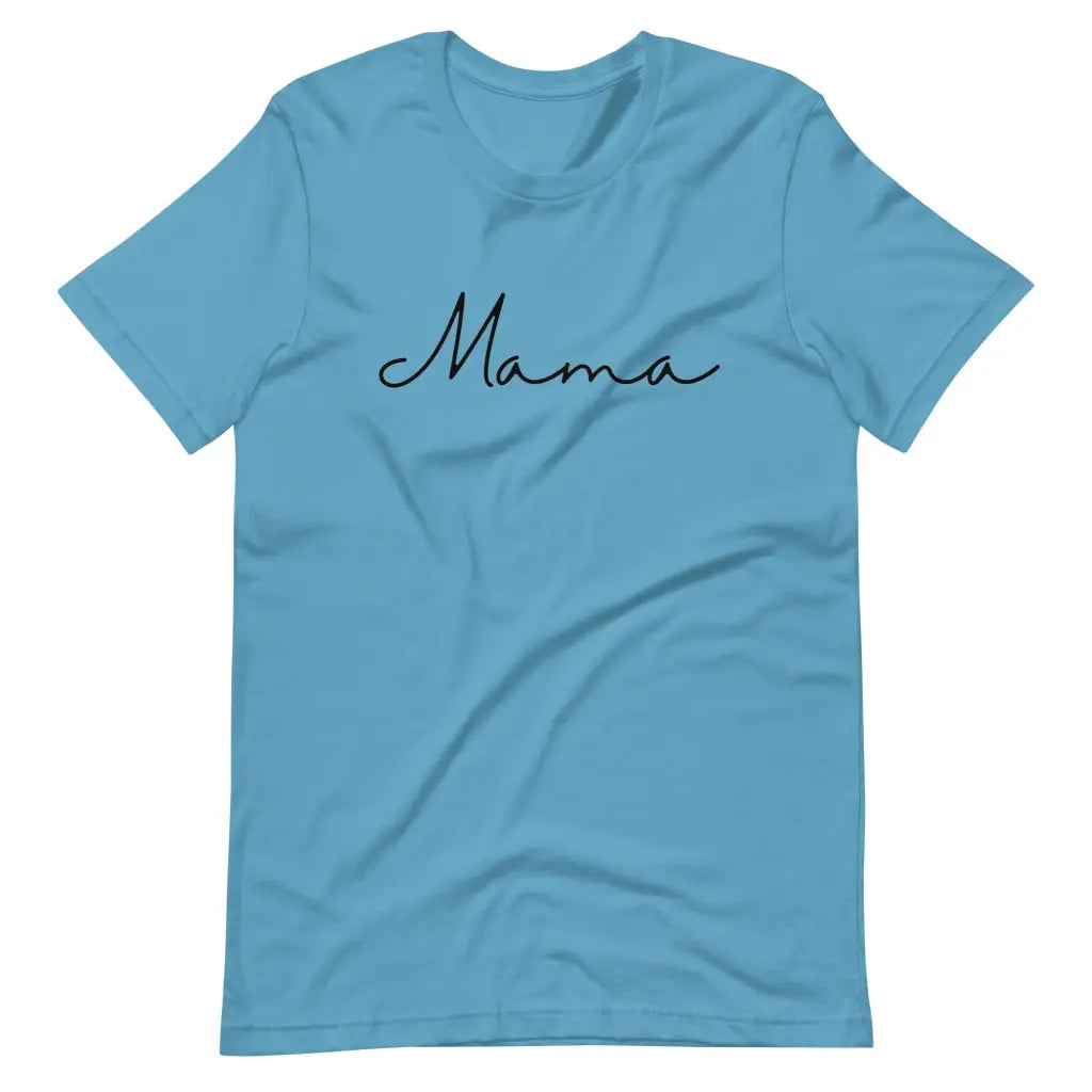 Mama Tee Short-sleeve t-shirt - Ocean Blue / S - T-Shirt