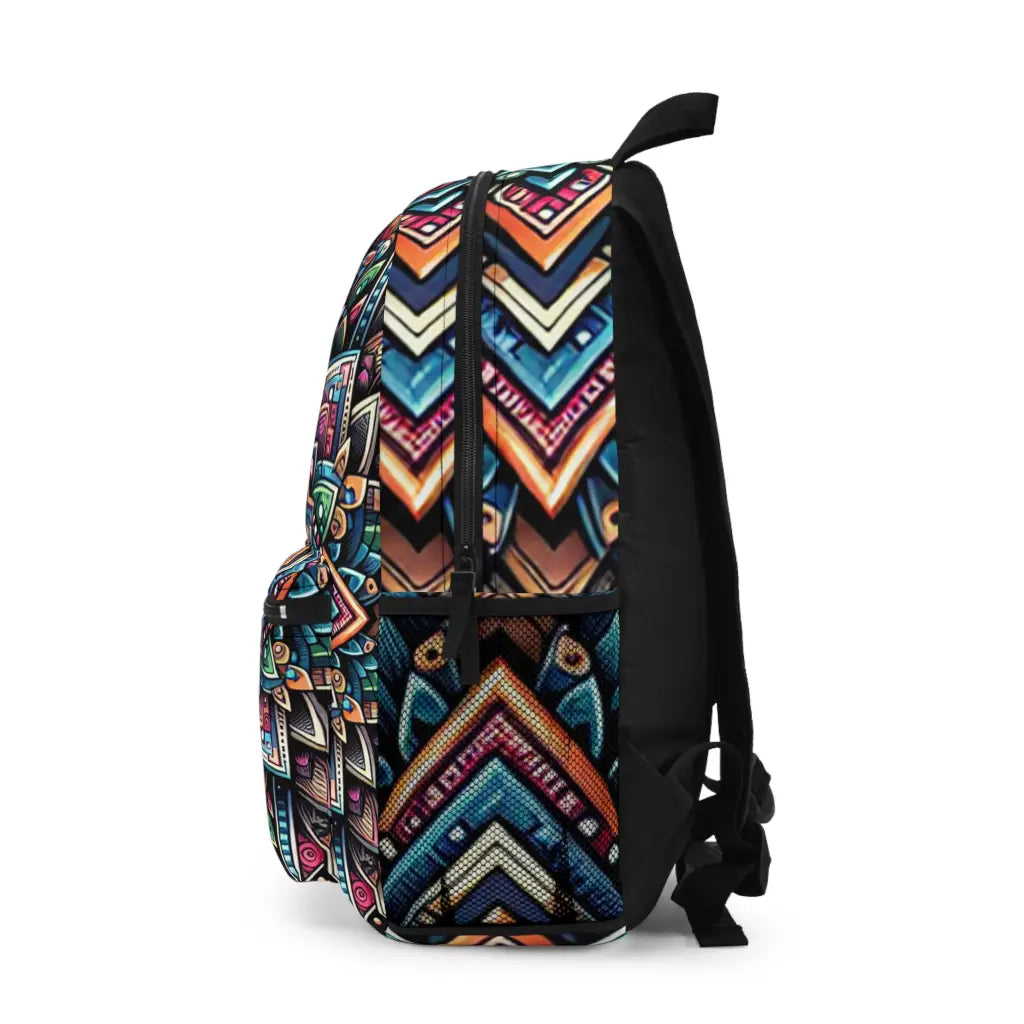 Mandala Kaleidoscope Backpack One size Bags
