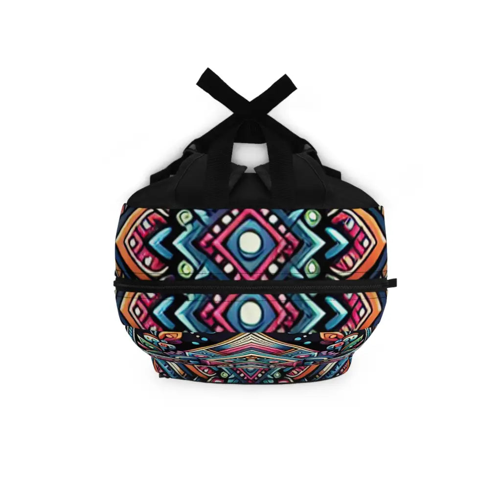 Mandala Kaleidoscope Backpack One size Bags