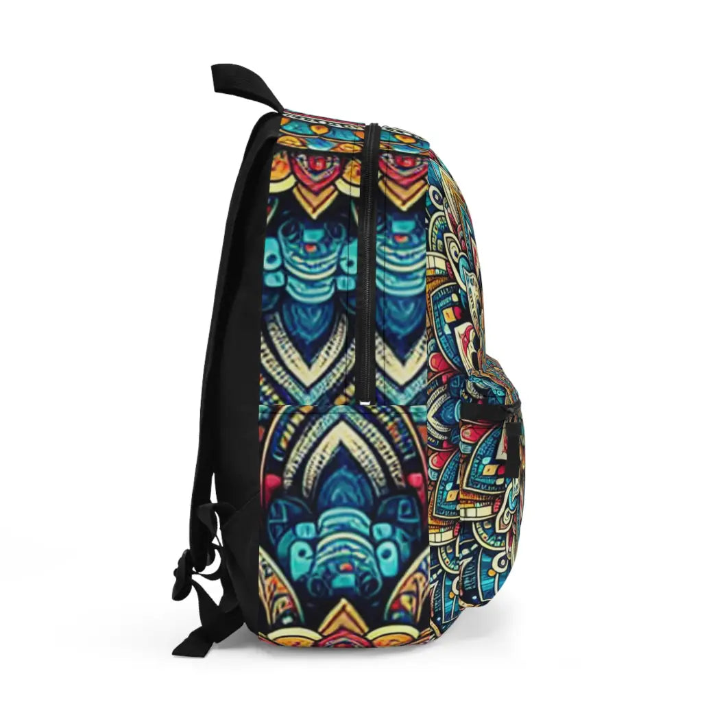 Mandala Kaleidoscope Design Backpack One size Bags