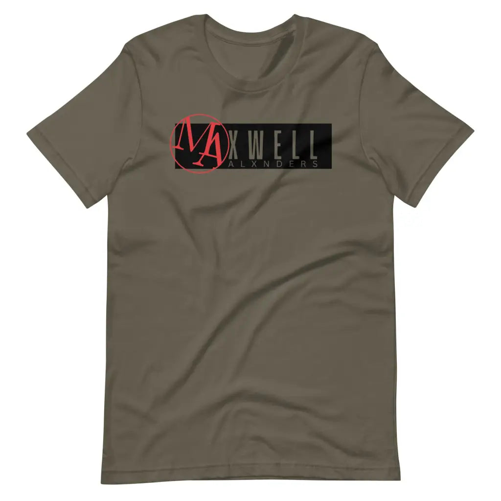 Man’s Maxwell Alxnders t-shirt - Army / S - T-Shirt