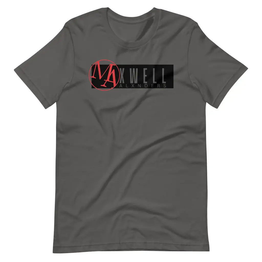 Man’s Maxwell Alxnders t-shirt - Asphalt / S - T-Shirt