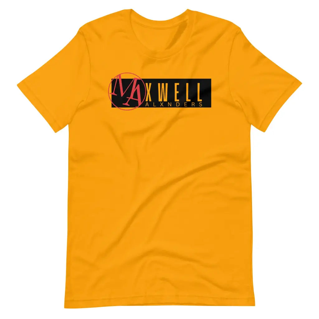 Man’s Maxwell Alxnders t-shirt - Gold / S - T-Shirt