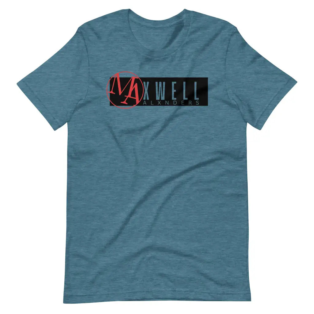 Man’s Maxwell Alxnders t-shirt - Heather Deep Teal / S