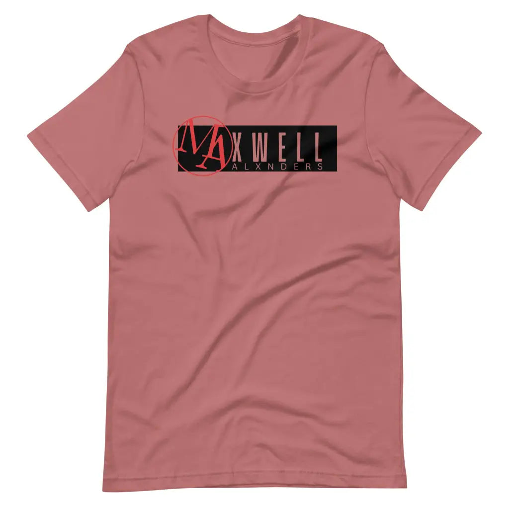 Man’s Maxwell Alxnders t-shirt - Mauve / S - T-Shirt