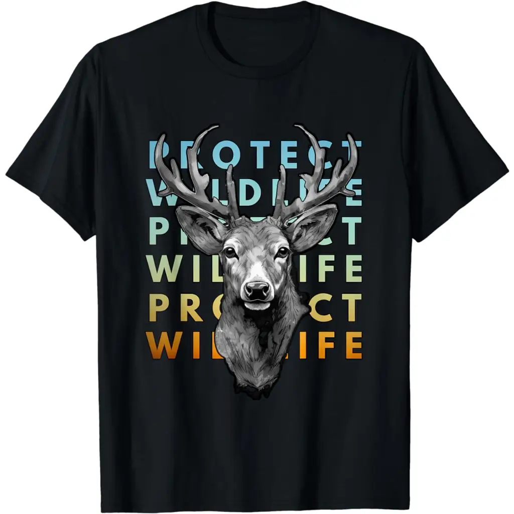 Man’s Nature’s Call: Preserving Wildlife T-Shirt - Men