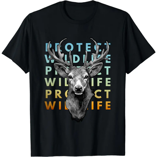 Man’s Nature’s Call: Preserving Wildlife T-Shirt - Men