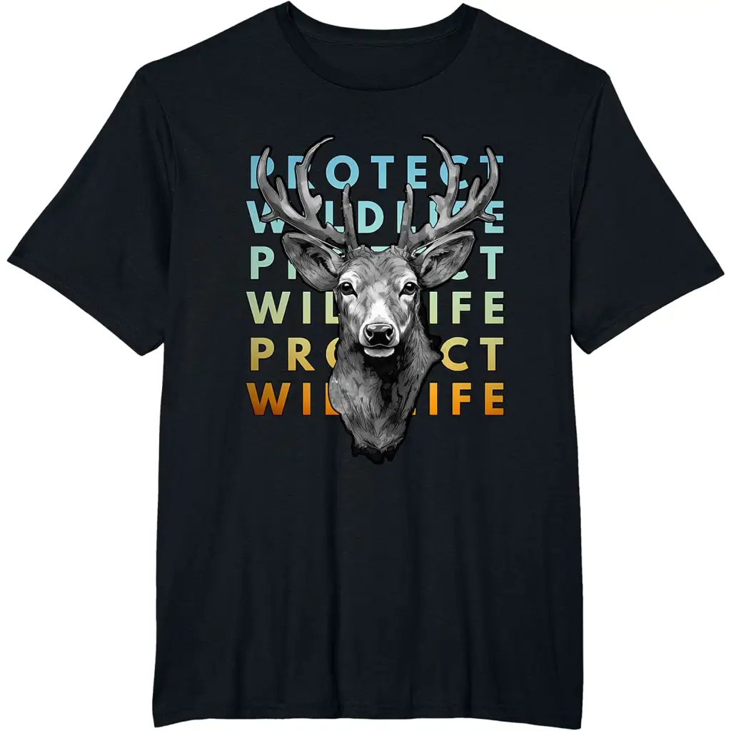 Man’s Nature’s Call: Preserving Wildlife T-Shirt