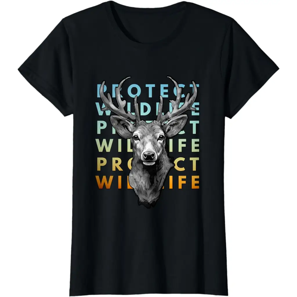 Man’s Nature’s Call: Preserving Wildlife T-Shirt