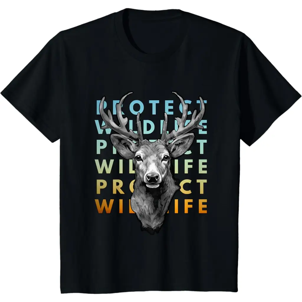 Man’s Nature’s Call: Preserving Wildlife T-Shirt