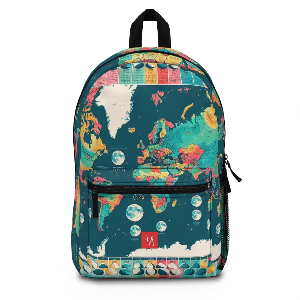 Mapping the Wonders of Our World Backpack One size Bags