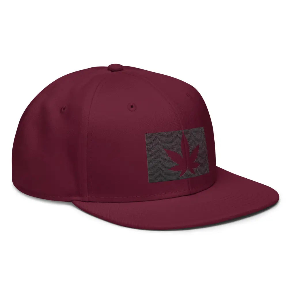 Marijuana Snapback Hat