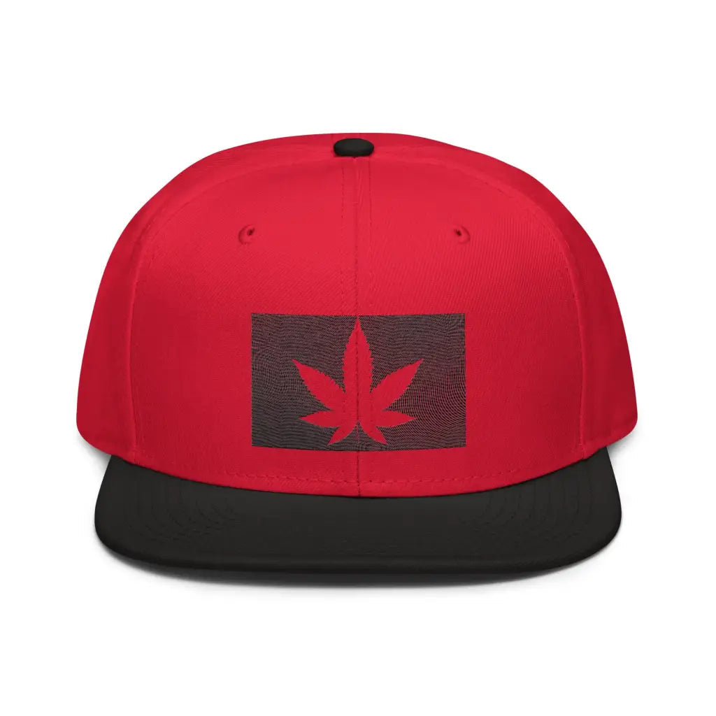 Marijuana Snapback Hat