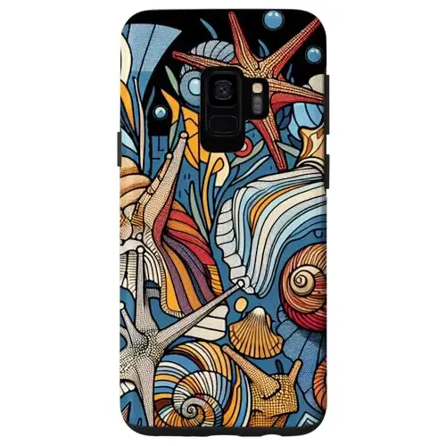 Marine Beauty: A Vibrant Colorful Sea Creature Scene Case