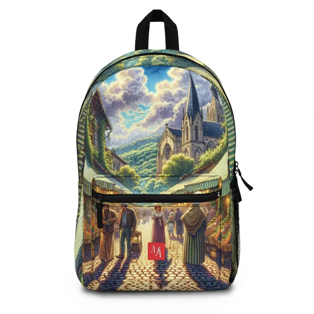 Market Street in the Village Backpack One size Bags