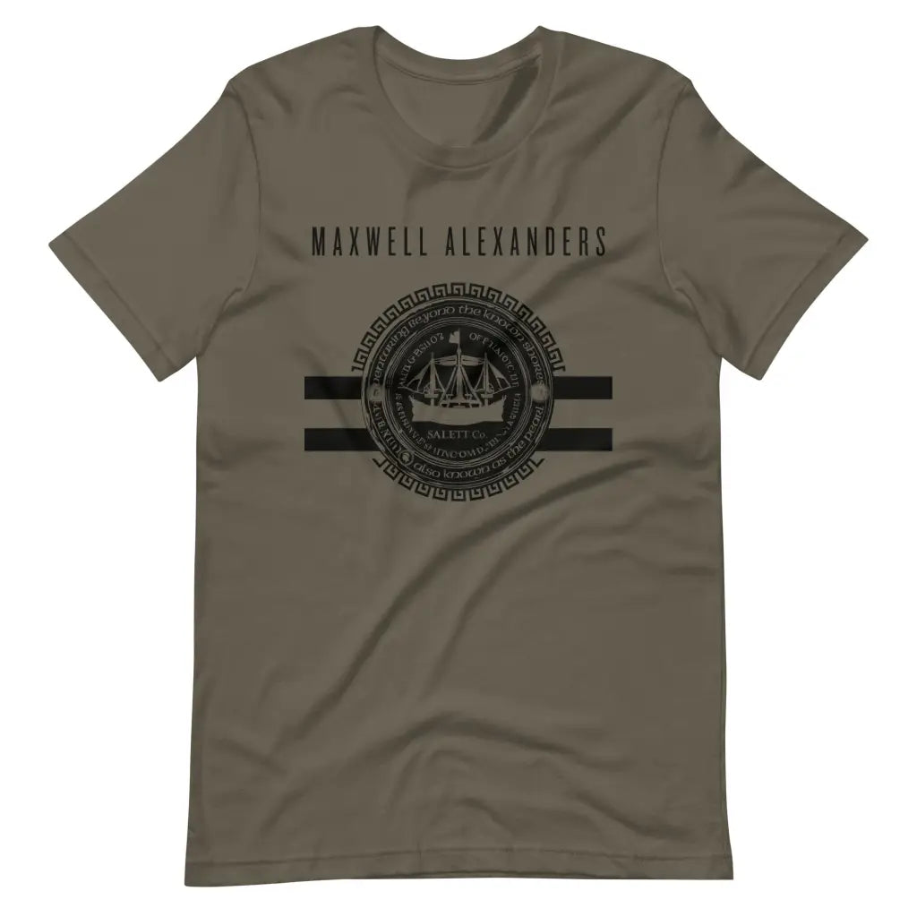 Maxwell Alexanders Majestic Seal -shirt - Army / S - T-Shirt