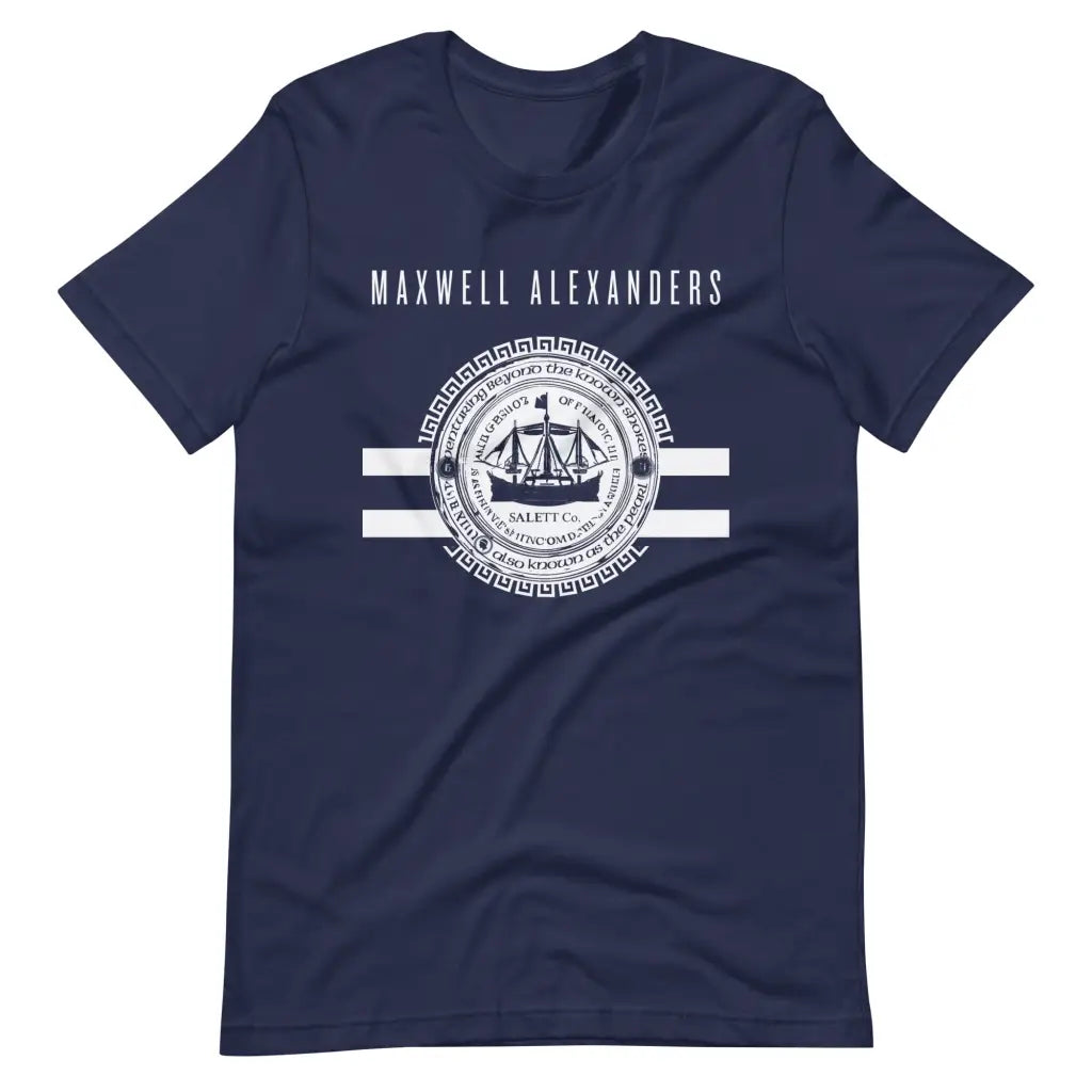 Maxwell Alexanders Majestic Seal -shirt - Navy / S - T-Shirt