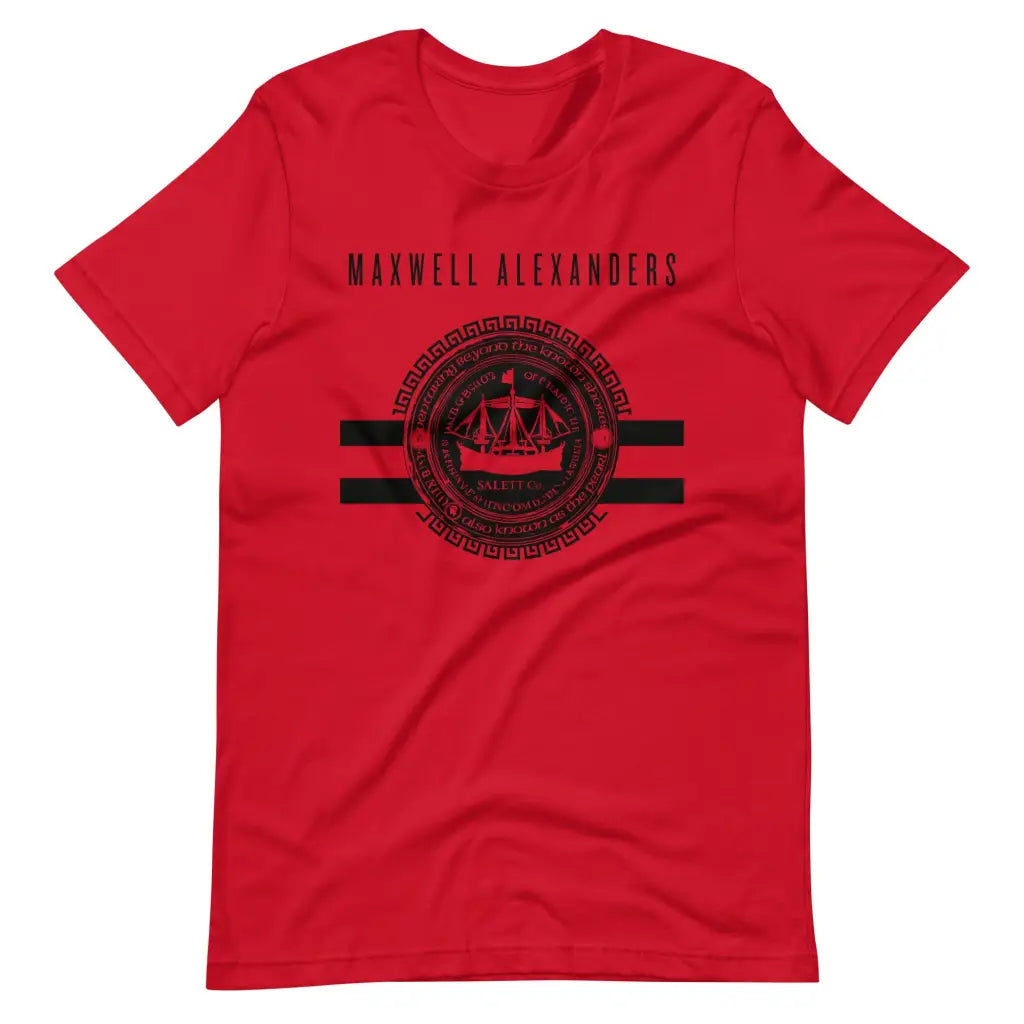 Maxwell Alexanders Majestic Seal -shirt - Red / S - T-Shirt