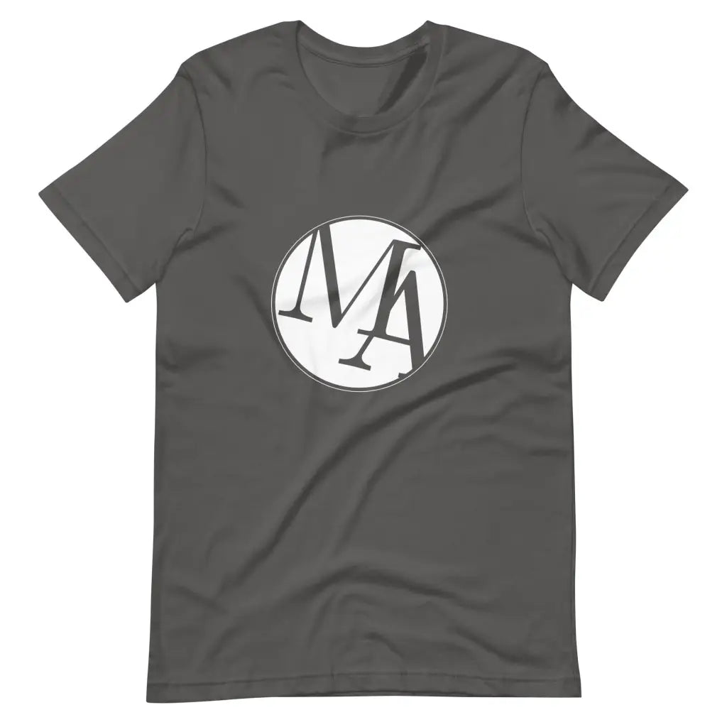 Maxwell Alexanders White Insignia t-shirt - Asphalt / S