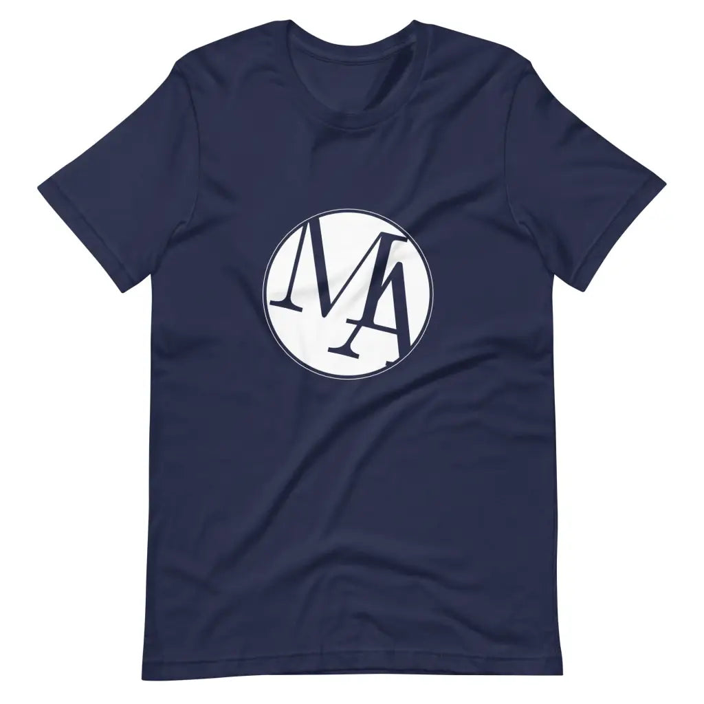 Maxwell Alexanders White Insignia t-shirt - Navy / S