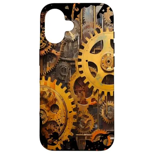 Mechanical Rhythms: Gears in Motion Case (iPhone Select