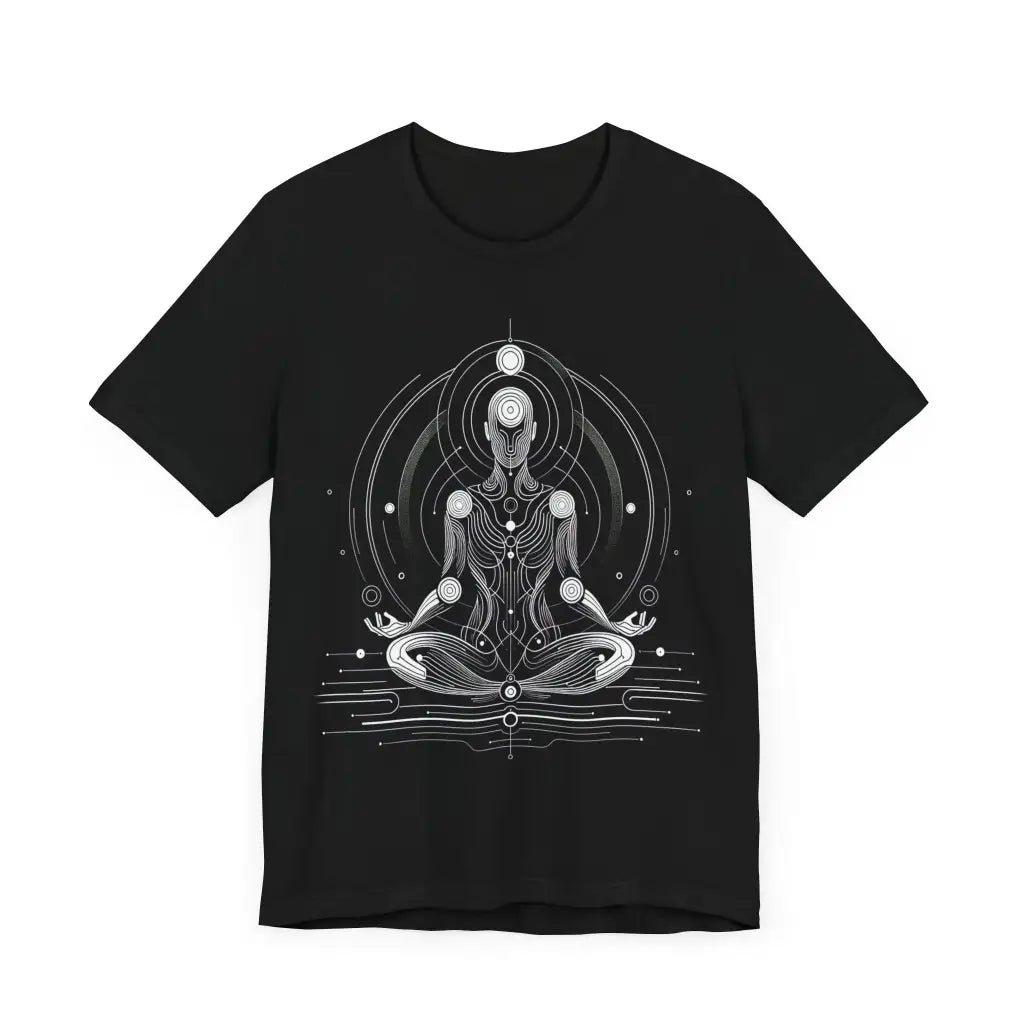 Meditative Alignment Jersey Short Sleeve Tee T Shirt